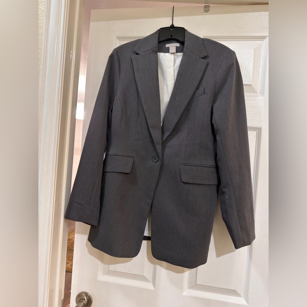 H&M Charcoal Blazer